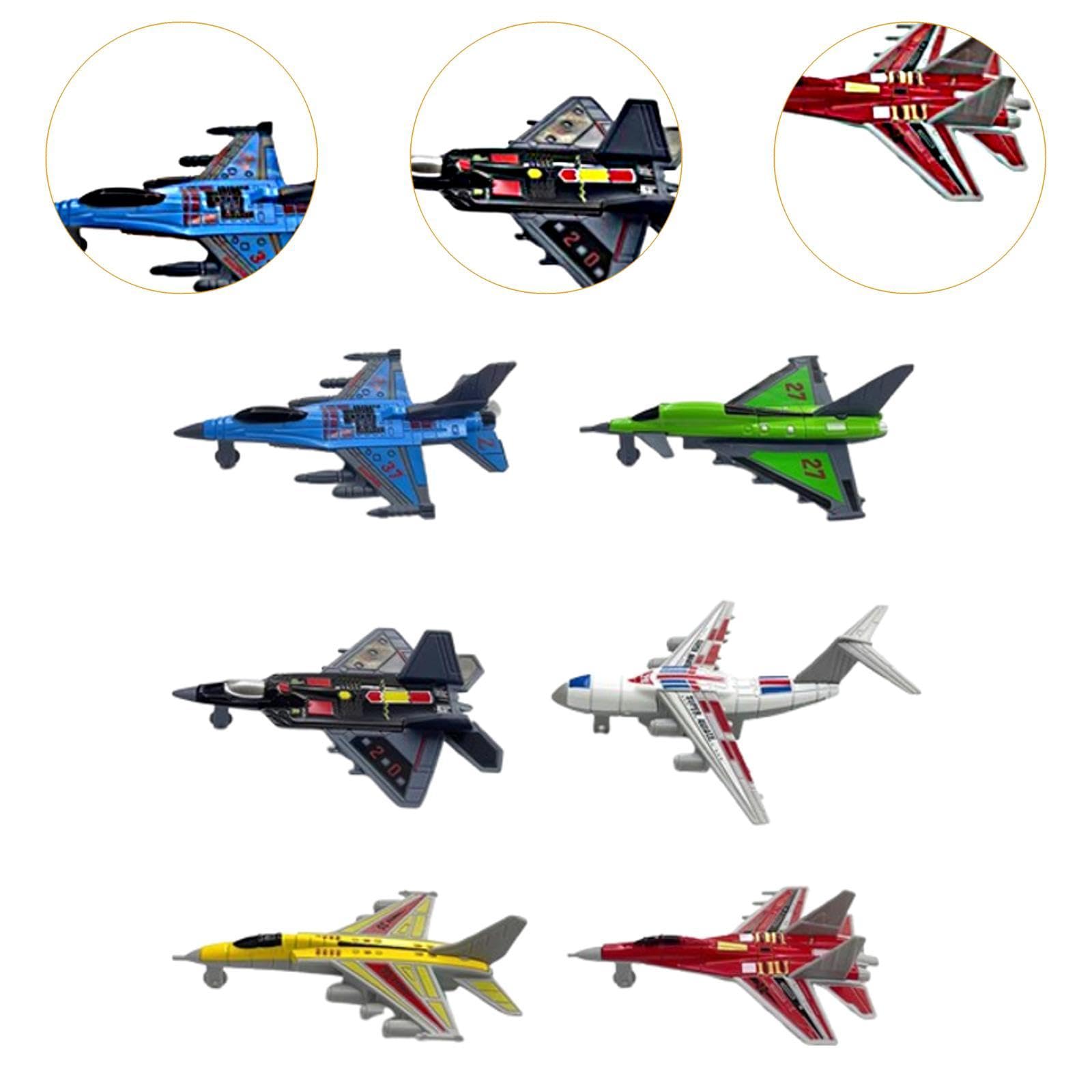 Amazon.co.jp: 6ピース 合金飛行機戦闘機モデル 飛行機